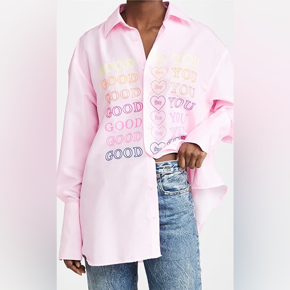 Ireneisgood Goodfy Shirt, Size M, Fuxia - Picture 3 of 14